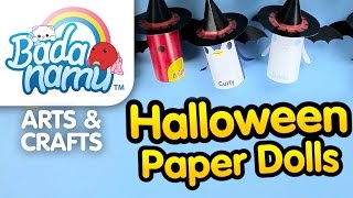 Badanamu Arts & Crafts EP7: Halloween Paper Dolls l Nursery Rhymes & Kids Songs
