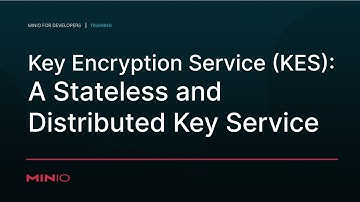 Key Encryption Service (KES): A Stateless and Distributed Key Service
