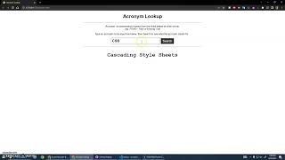 Full 05 CYU ASGN - Acronym Lookup Instructions News