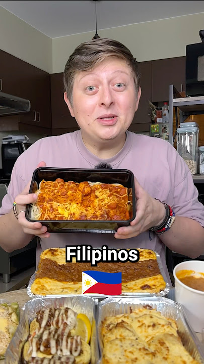 How Filipinos reinvented Italian food 🫢🇵🇭