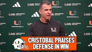 Mario Cristobal Postgame Press Conference After Win Over Wake Forest