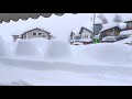 Schweiz extremer Schneefall