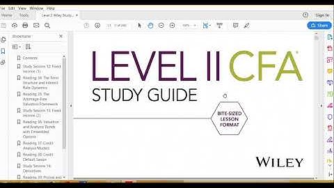 2019 CFA Level II Wiley Study Guides Set