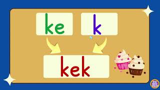 1.Sınıf K Sesi Hece Ve Kelime Okuma Yazma Çalışması Ak Ek Ik Kek Kekik 2024 Yeni Müfredat