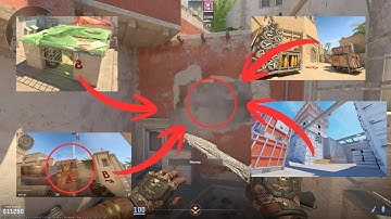 6 or 7 Ways To Smoke Window Mirage CS2 | 2025 EASY