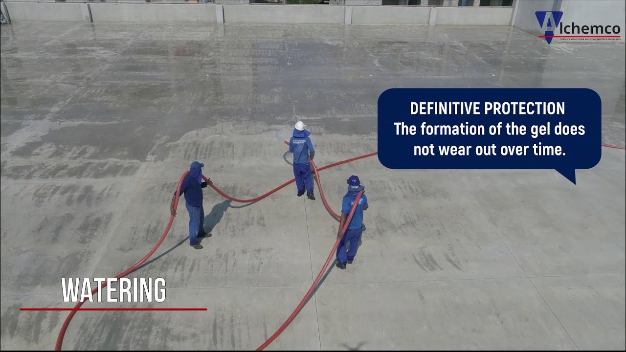 TechCrete 2500 Waterproofing Agent Residential Building YouTube