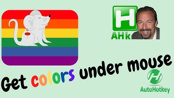 How to easily get the color under a mouse with AutoHotkey