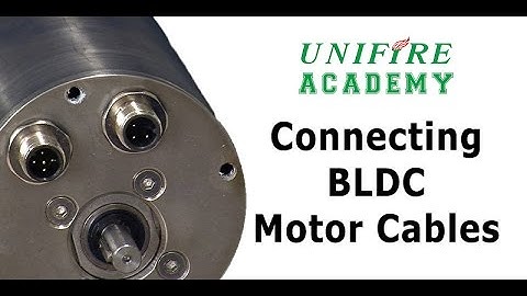 CONNECTING BLDC MOTORS to Unifire Force Robotic Nozzles - Unifire Academy Tutorial