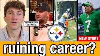 Kenny Pickett 'Begged' For Eagles Trade + Big Ben Thinks 'Smartest Move' To Trade/Release THIS QB