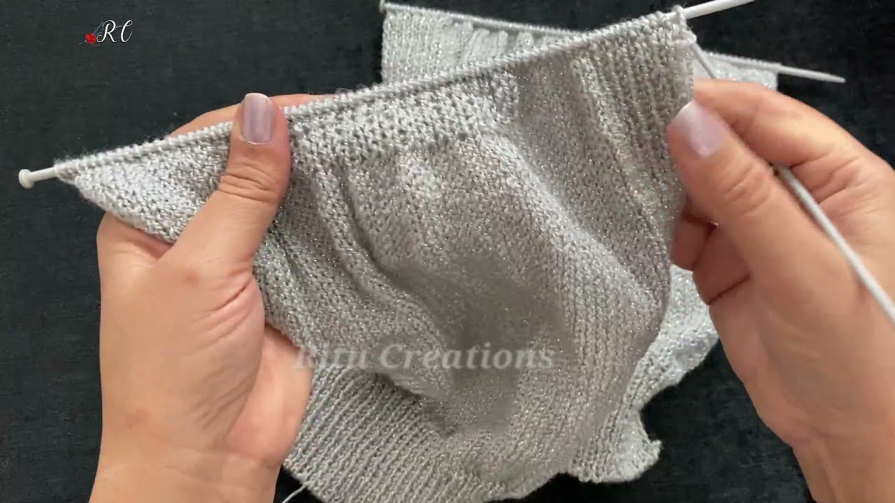 Knitting Long Jersy with Full Measurement L to XL Size | लम्बी जर्सी की बुनाई | #Cardigan Jersey