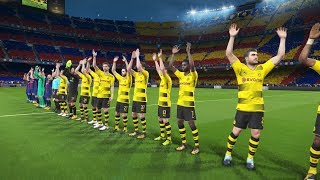 Pes 2018 Demo Barcelona Vs Borussia Dortmund Gameplay Ps4 1080P Hd