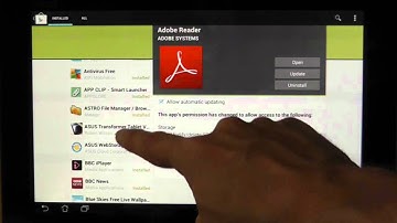 Basics: #39 App Permissions - Asus Transformer Prime Infinity  (TF201, TF300, TF700)