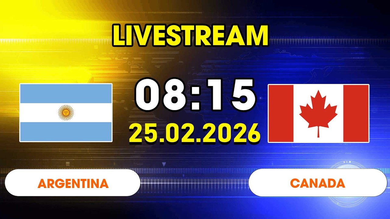 🔴 Argentina vs Canada | Áp đảo nghẹt thở, bùng nổ liên hoàn