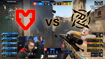 MOUZ vs Ninjas in Pyjamas - IEM Cologne 2022 - Group A Map 3 best moments