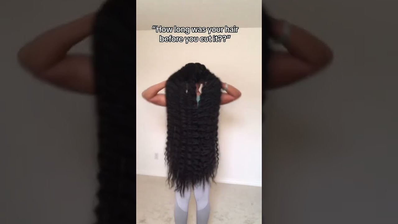 It Was This Long Longhair Hair Shortsviral