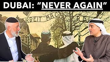 A Holocaust Exhibit in Dubai?! Ahmed Obaid al Mansoori STUNS Rabbi