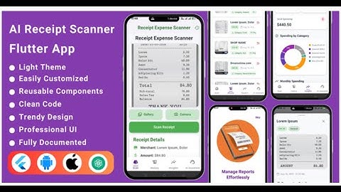 AI-Powered Receipt Scanner & Expense Tracker | AI Finance Assistant App