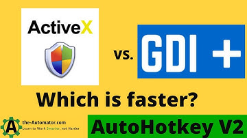 GDI vs ActiveX Which is faster 🚀?  The answer may surprise you!