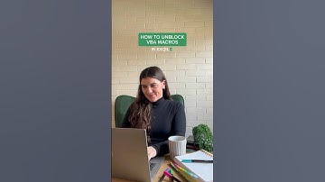 Excel Blocking Macros?! Enable Macros in 3 Clicks #shorts