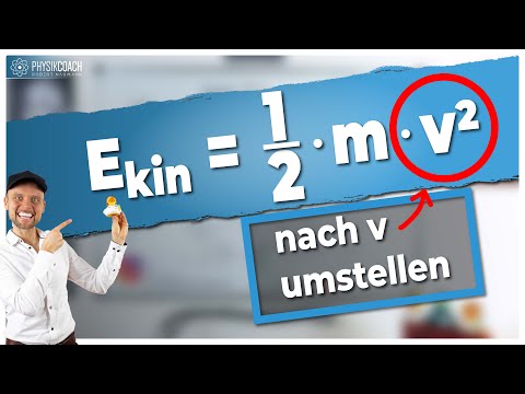 Video: Wie lautet die kinetische Energieformel?