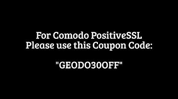 Cheap Comodo Positive SSL Certificate Coupon February 2014
