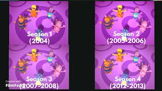 Backyardigans Intro Comparison (2004-2013)