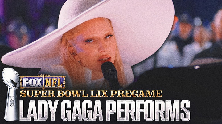 Lady Gaga performs 'Hold My Hand' ahead of Super Bowl LIX | NFL on FOX