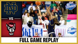 Notre Dame vs. NC State Full Game Replay | 2024 Ally ACC Women's Basketball Tournament