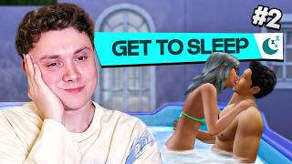 Let's sleep together... literally! (Fall asleep while I play The Sims 4)
