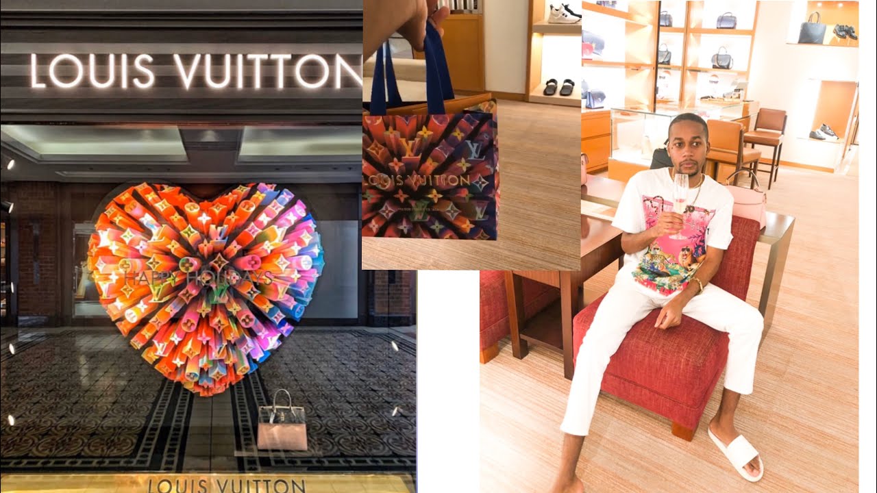 Louis Vuitton Luxury Shopping + Lunch Vlog - YouTube