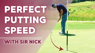 Perfect Your Putting Speed with Nick Faldo