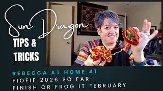 Rebecca at home 41: How is FIOFIF 2026 going? Finish or Frog it February