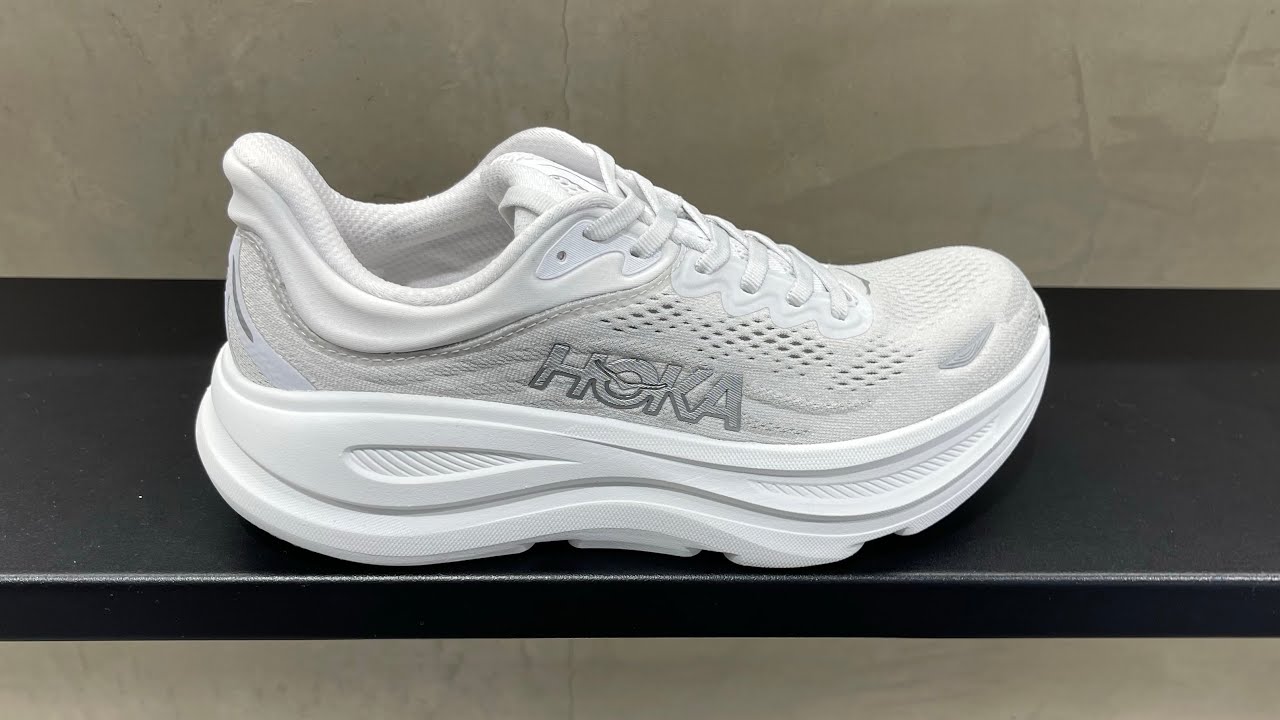 ★HOKA(W)★Bondi 9 Running Shoes★Stardust Silver HOKA Bondi 9 (Stardust/ Silver) - Style Code: 1162012-SDSTS
