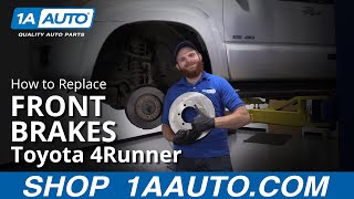 How to Replace Front Brakes 0209 Toyota 4Runner