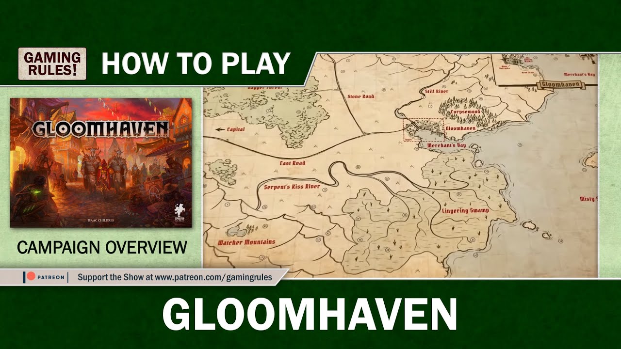 Gloomhaven Role Playing Board Game Details about   NEW Sealed 