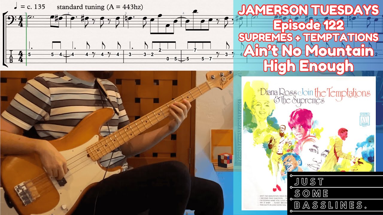 The Temptations Ain T No Mountain High Enough James Jamerson // The Supremes & The Temptations - Ain't No Mountain