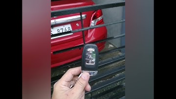 Mirage g4 install Smart PKE car alarm system