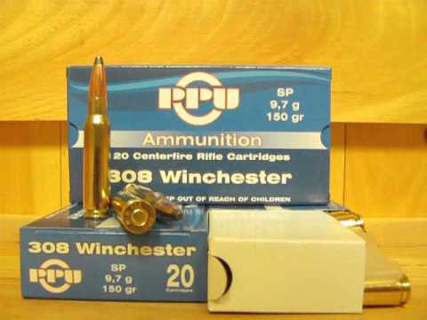 308 Win 150 grain Soft Point Hunting Ammo by Prvi Partizan - PP325 at SGAmmo.com