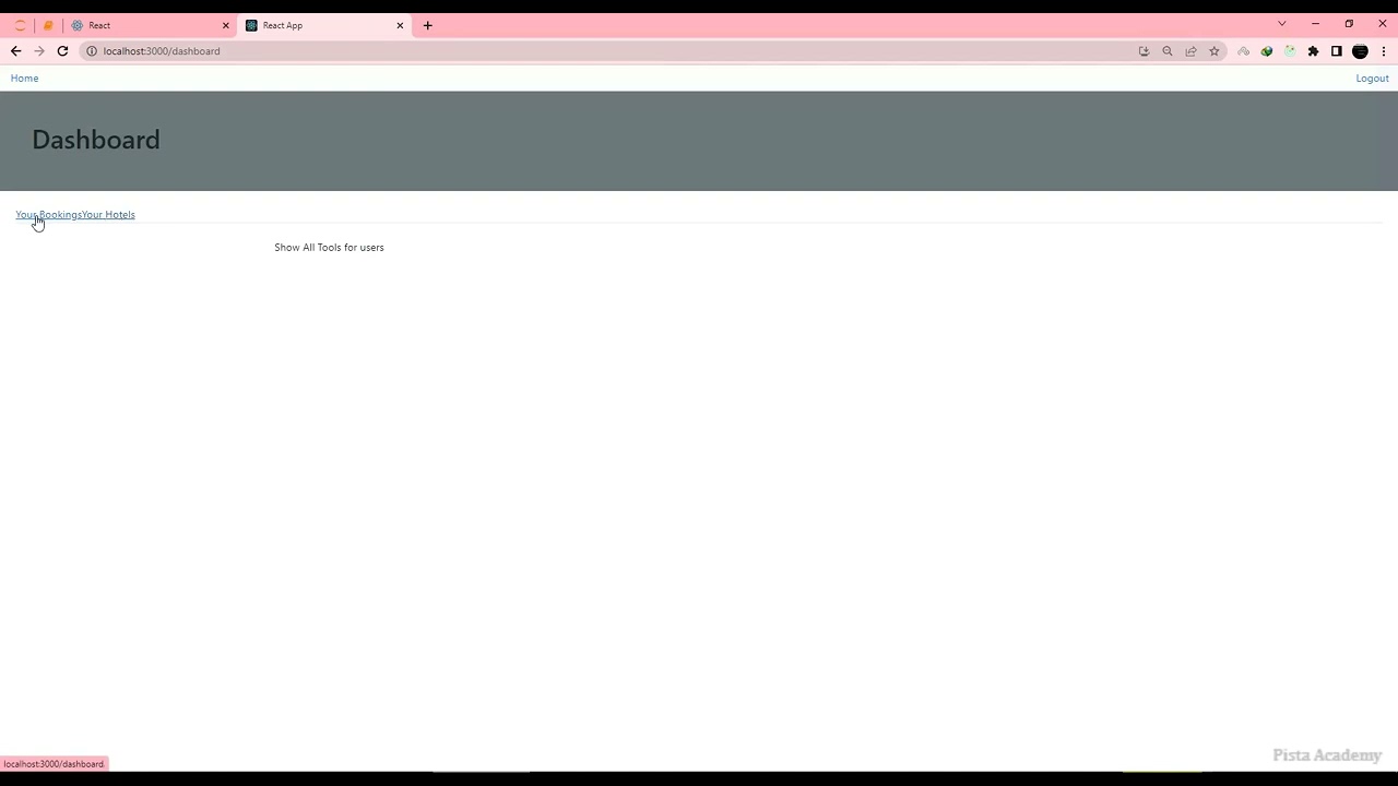 ساخت وب سایت رزرو هتل با React و Nodejs - جلسه هجدهم