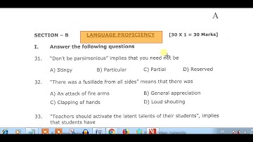 TSSPDCL Junior Assistant cum Computer Operator Question Paper