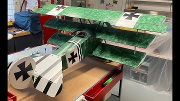 Fokker Dr 1 RC airplane