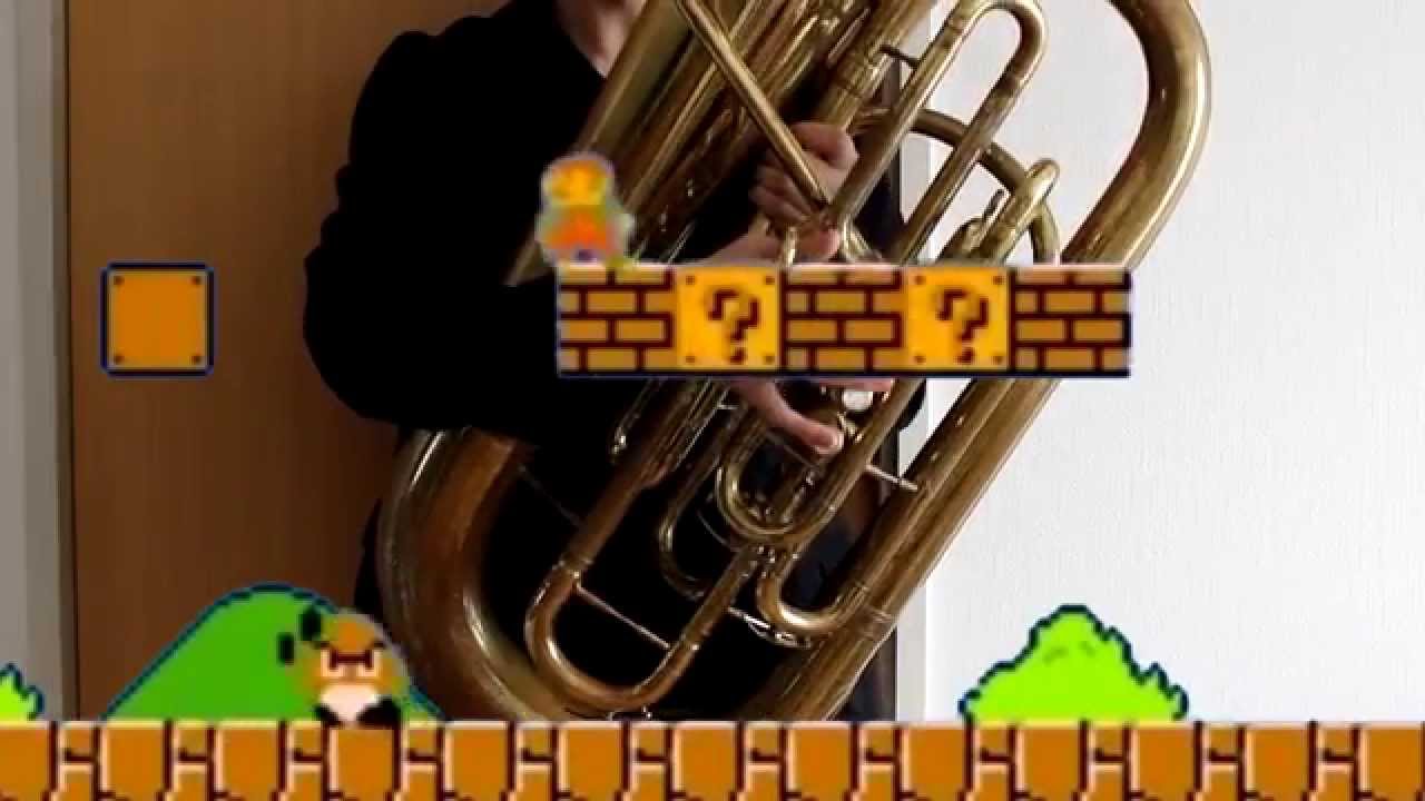 チューバで『スーパーマリオブラザーズ』を演奏してみた tuba solo - Super Mario Bros.