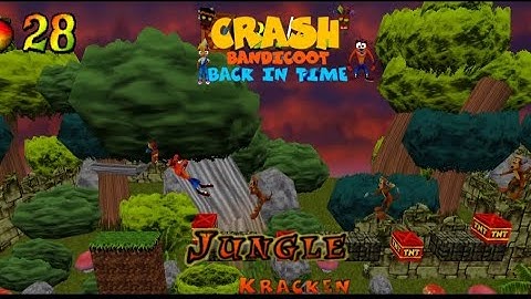 Crash Bandicoot - Back In Time Fan Game: Custom Level: Jungle01 By Kracken