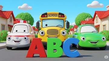 ABC Song Phonics, Transportation Song, ABC Song, Alphabet Educational Song A to Z for kids