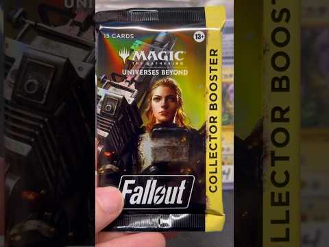 WE PULLED A SERIALIZED MTG FALLOUT CARD #magicthegathering #mtg #fallout #falloutcards