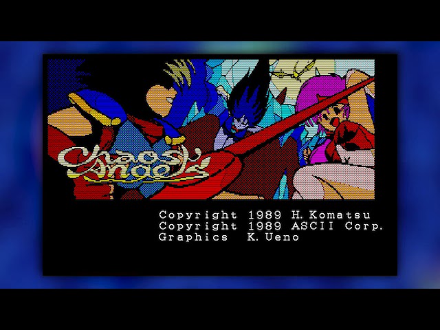 BGM] [PC-9801] [opn] カオスエンジェルズ [Chaos Angels] - YouTube