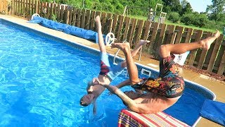 Kids vs kiddie pools | Funny Pool Fails Compilation || FUNNY FAILS