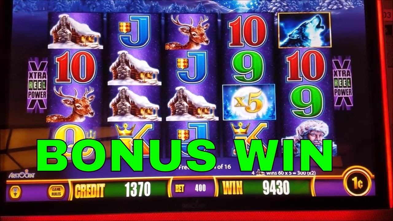 Timberwolf Slot Machine