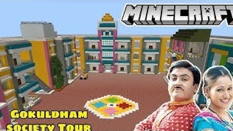 gokuldham society in Minecraft part 2