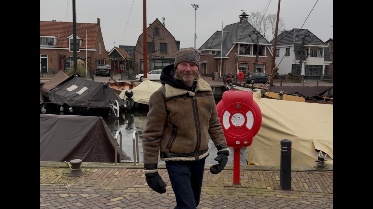 Camper mee #13 Spoorzoeken in de sneeuw en mooi Spakenburg